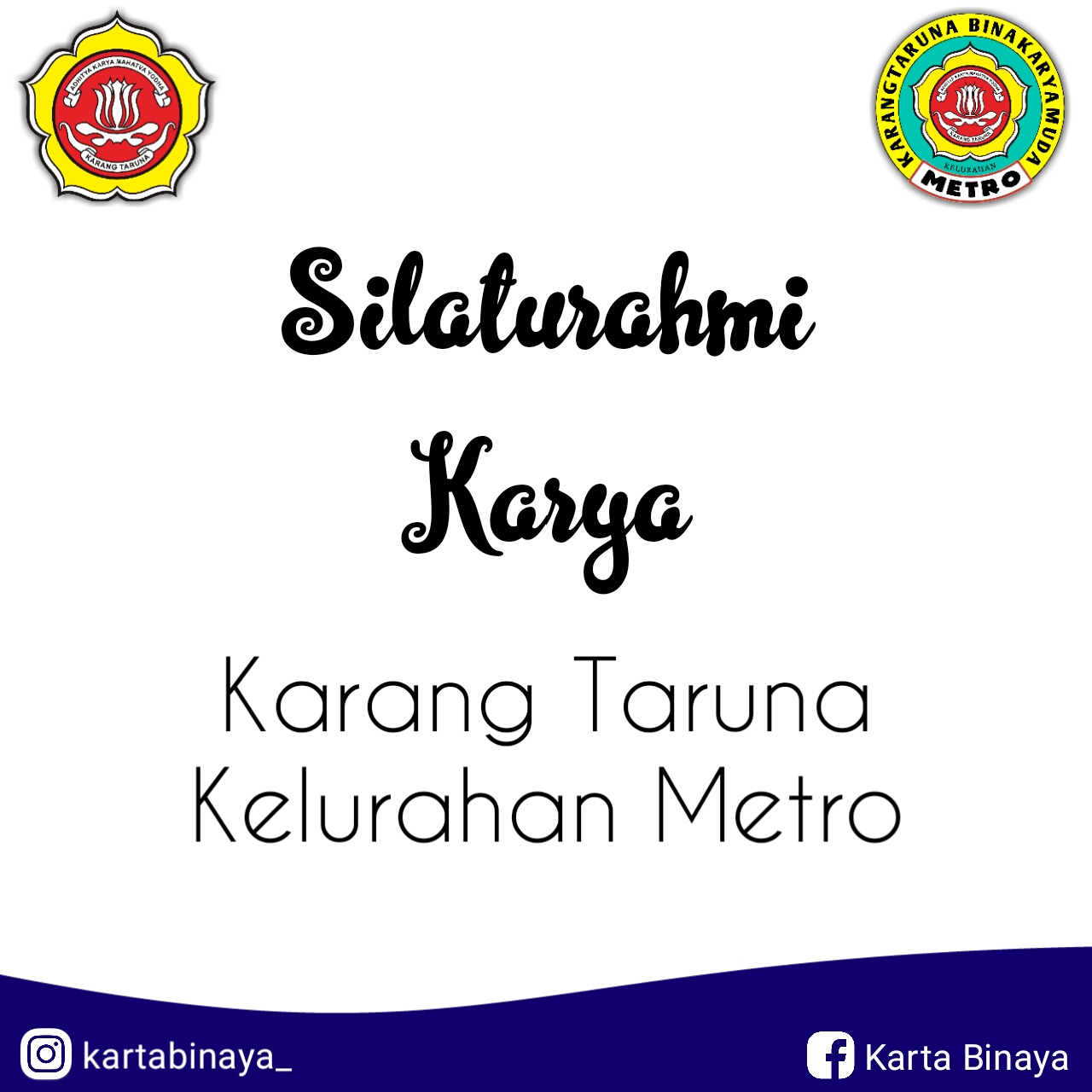 Silaturahmi Karya Musyawarah Program Kerja Karang Taruna Kelurahan